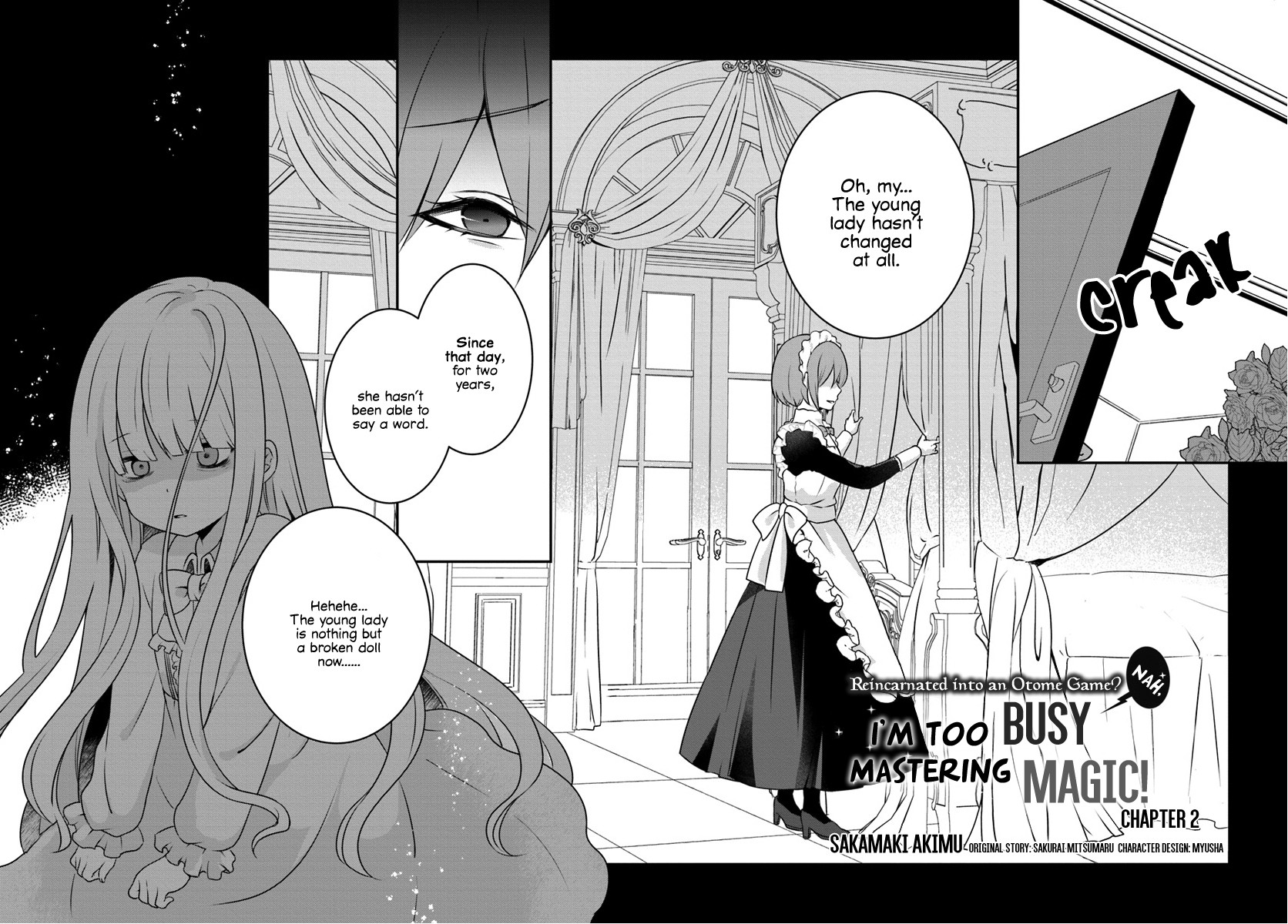 Reincarnated into an Otome Game? Nah, I'm Too Busy Mastering Magic! Chapter 2.1 page 3 - Chapter 2.1