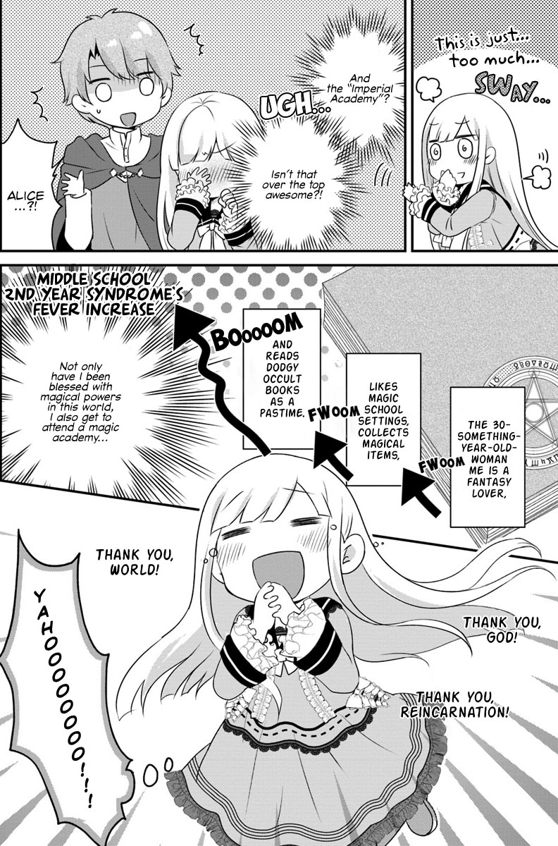Reincarnated into an Otome Game? Nah, I'm Too Busy Mastering Magic! Chapter 3.1 page 5 - Chapter 3.1