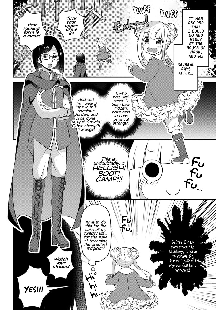 Reincarnated into an Otome Game? Nah, I'm Too Busy Mastering Magic! Chapter 3.2 page 3 - Chapter 3.2