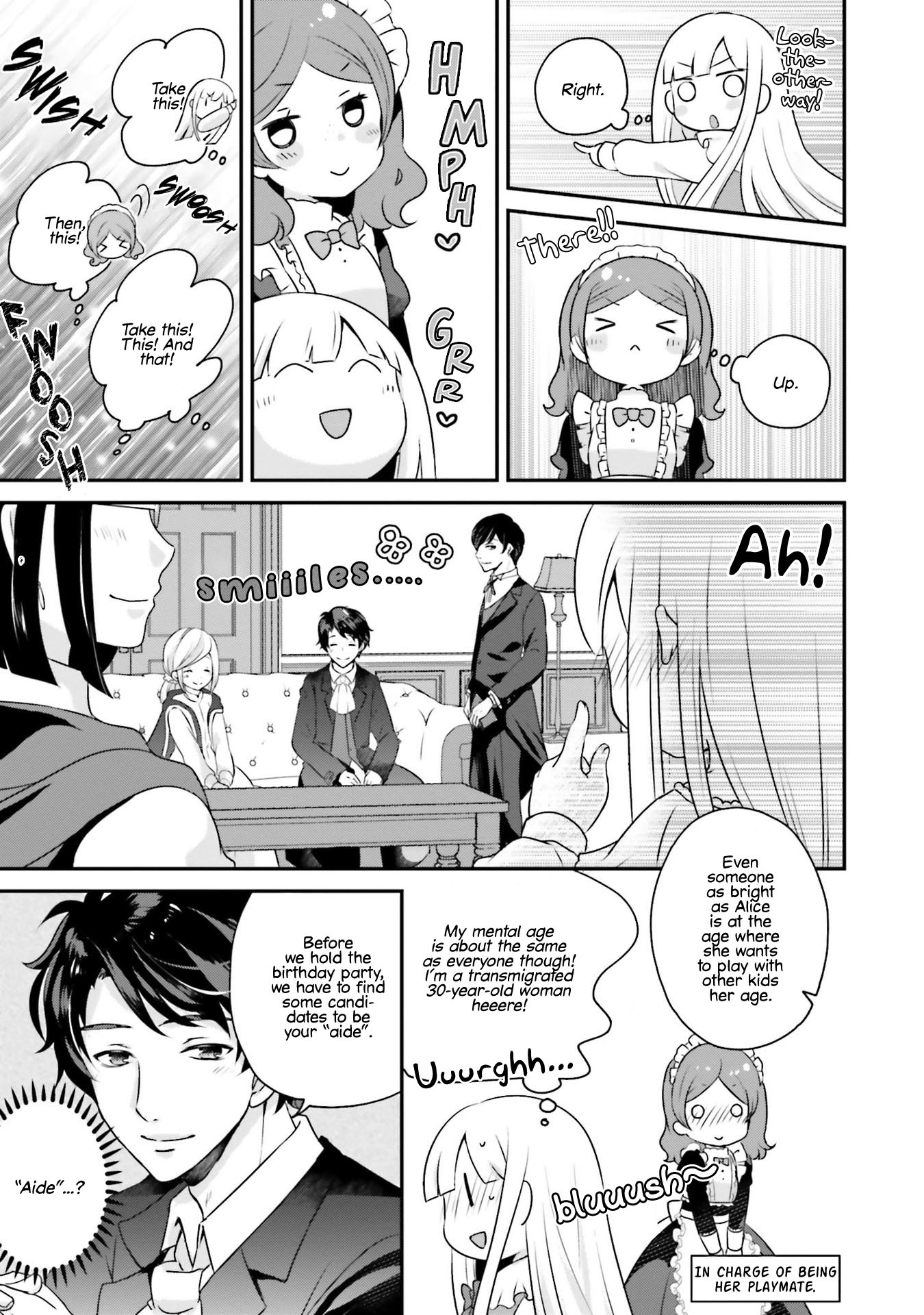 Reincarnated into an Otome Game? Nah, I'm Too Busy Mastering Magic! Chapter 4 page 14 - Chapter 4