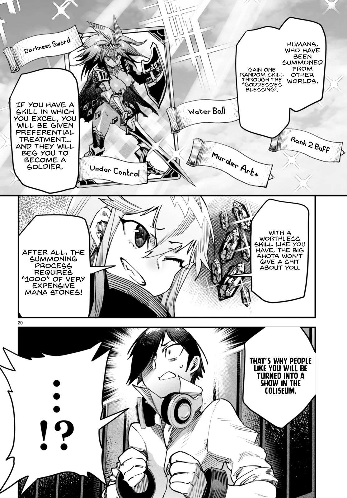 Reincarnation Colosseum - Using the Weakest Skills in Order to Defeat the Strongest Women and Create a Slave Harem Chapter 1 page 25 - Chapter 1: Aren’t My Skills Too Much of a Small Fry...?