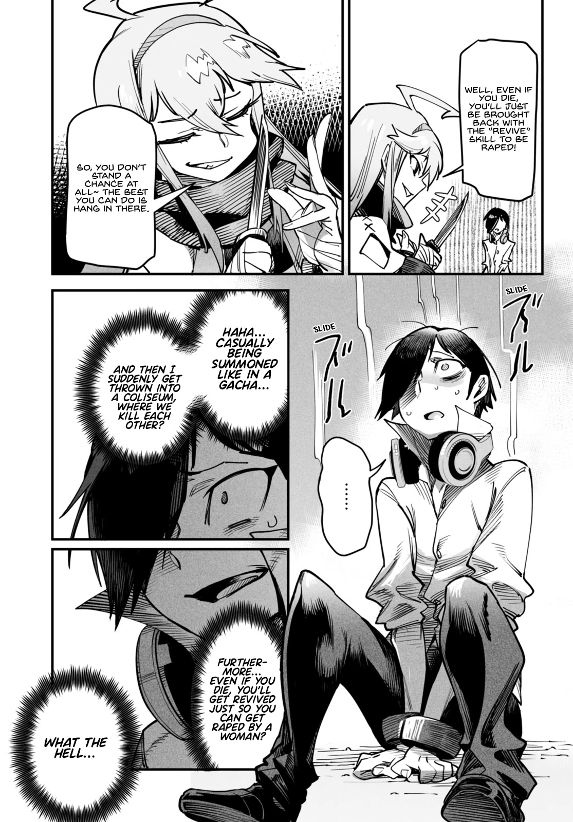 Reincarnation Colosseum - Using the Weakest Skills in Order to Defeat the Strongest Women and Create a Slave Harem Chapter 1 page 34 - Chapter 1: Aren’t My Skills Too Much of a Small Fry...?