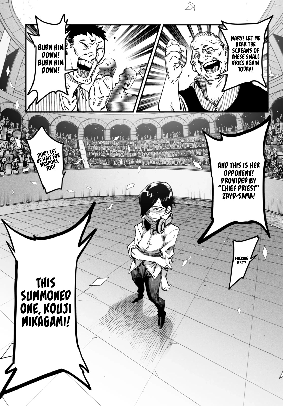 Reincarnation Colosseum - Using the Weakest Skills in Order to Defeat the Strongest Women and Create a Slave Harem Chapter 1 page 48 - Chapter 1: Aren’t My Skills Too Much of a Small Fry...?