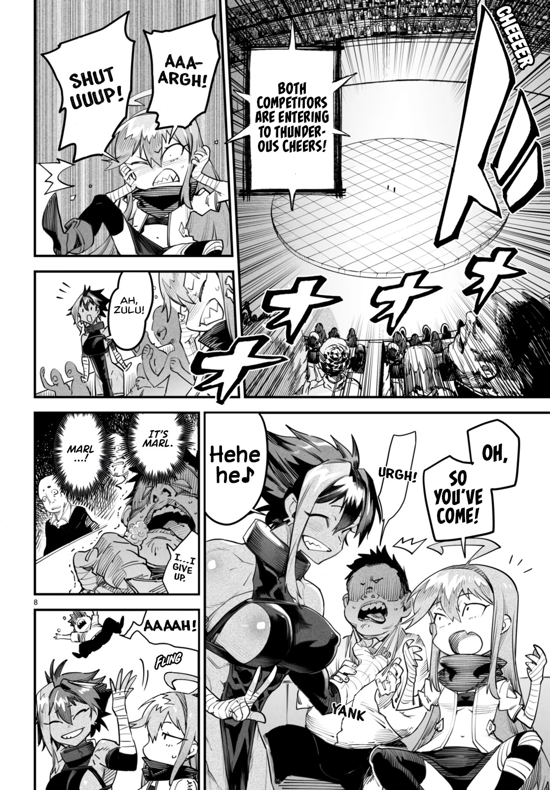 Reincarnation Colosseum - Using the Weakest Skills in Order to Defeat the Strongest Women and Create a Slave Harem Chapter 10 page 11 - Chapter 10: Attack and Counter Below The Surface