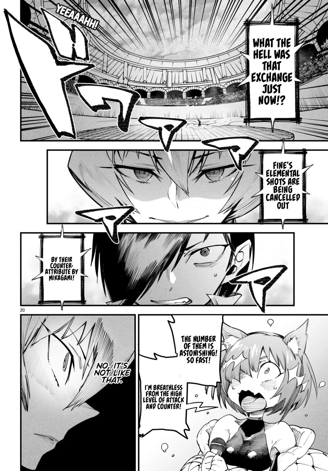 Reincarnation Colosseum - Using the Weakest Skills in Order to Defeat the Strongest Women and Create a Slave Harem Chapter 10 page 23 - Chapter 10: Attack and Counter Below The Surface