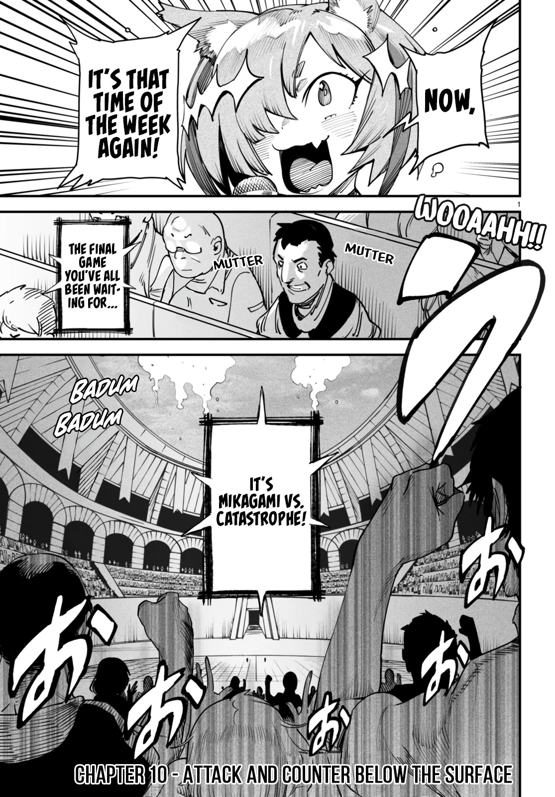 Reincarnation Colosseum - Using the Weakest Skills in Order to Defeat the Strongest Women and Create a Slave Harem Chapter 10 page 4 - Chapter 10: Attack and Counter Below The Surface