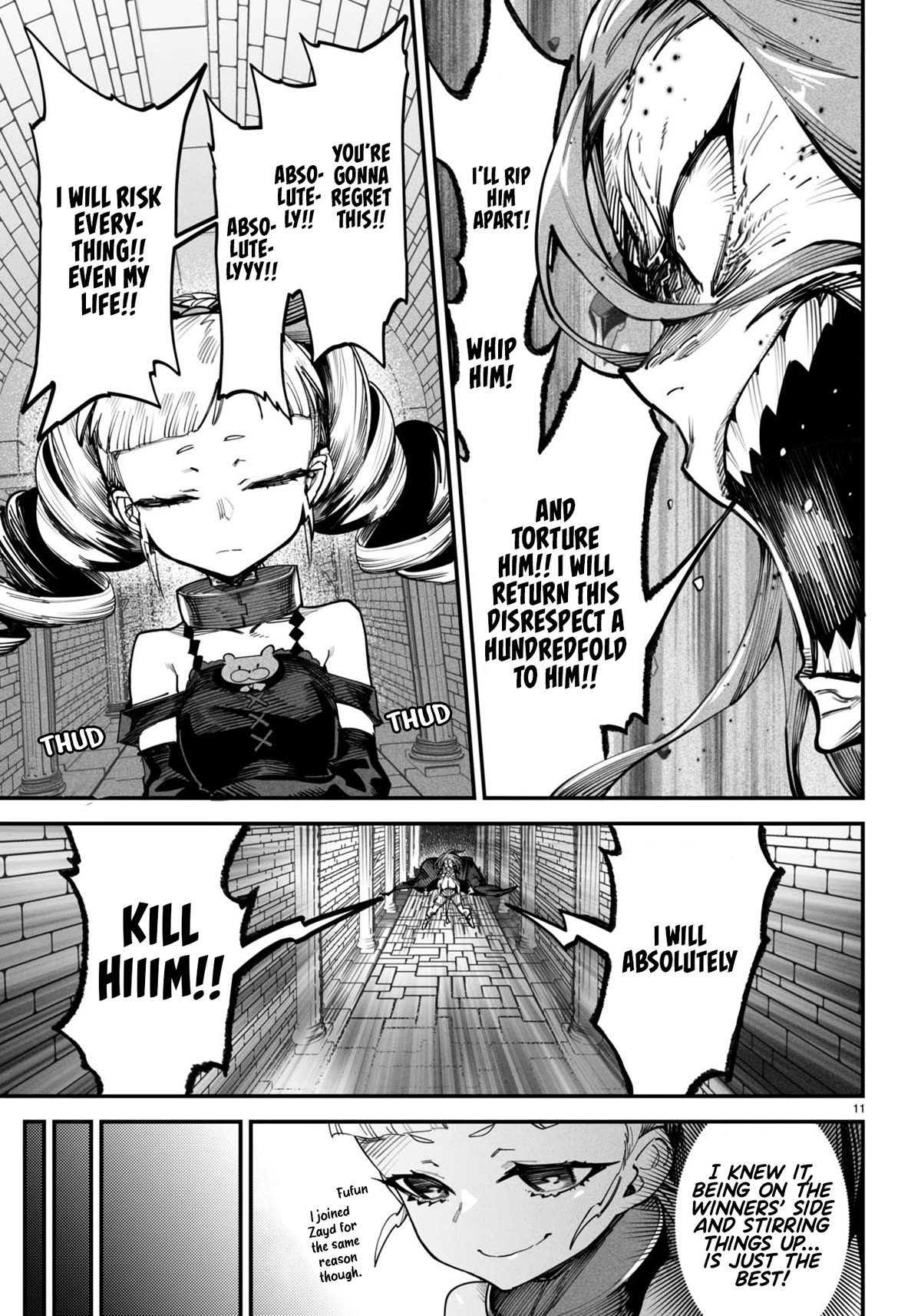 Reincarnation Colosseum - Using the Weakest Skills in Order to Defeat the Strongest Women and Create a Slave Harem Chapter 13 page 12 - Chapter 13: In The State of a Woman