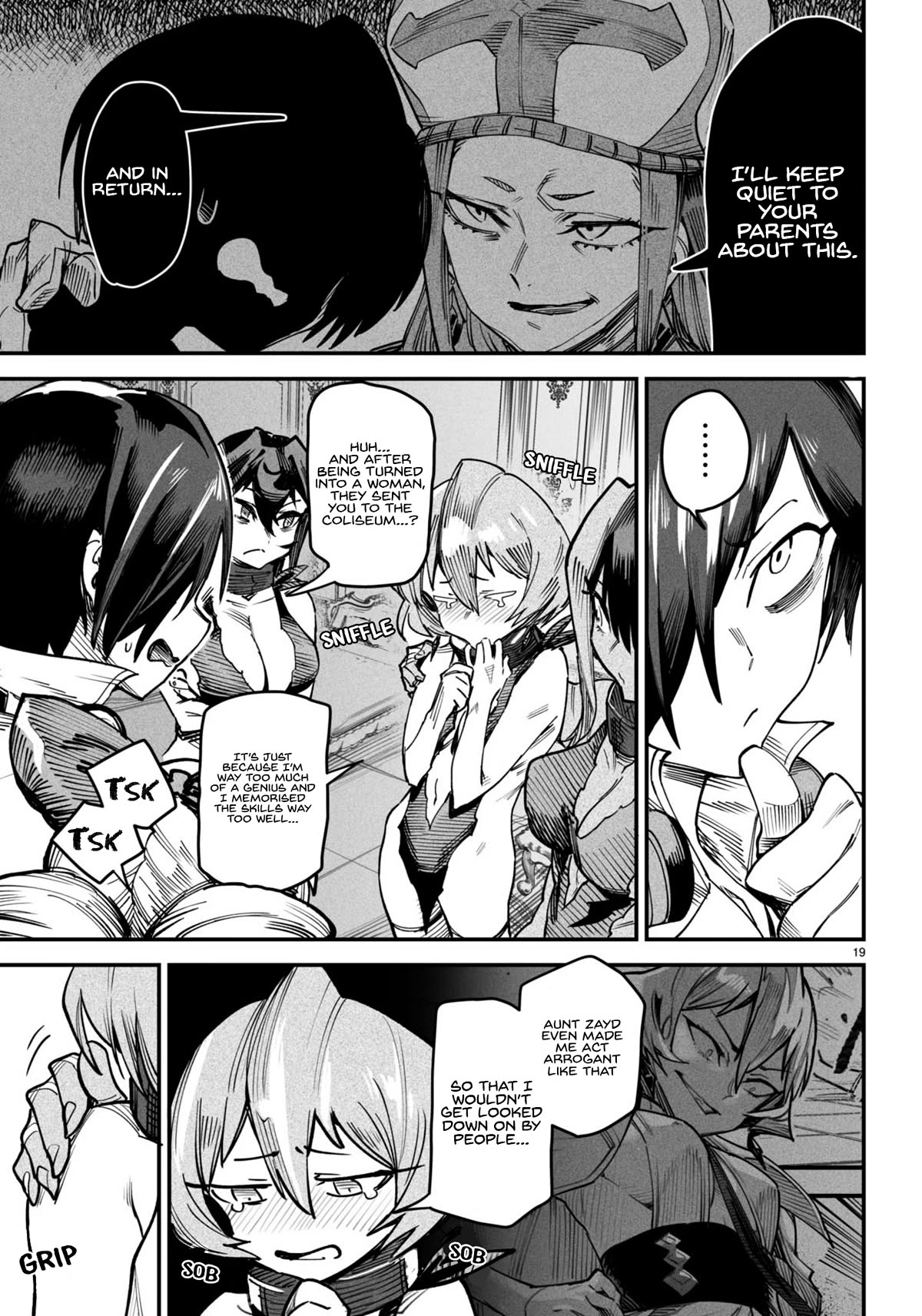 Reincarnation Colosseum - Using the Weakest Skills in Order to Defeat the Strongest Women and Create a Slave Harem Chapter 13 page 20 - Chapter 13: In The State of a Woman