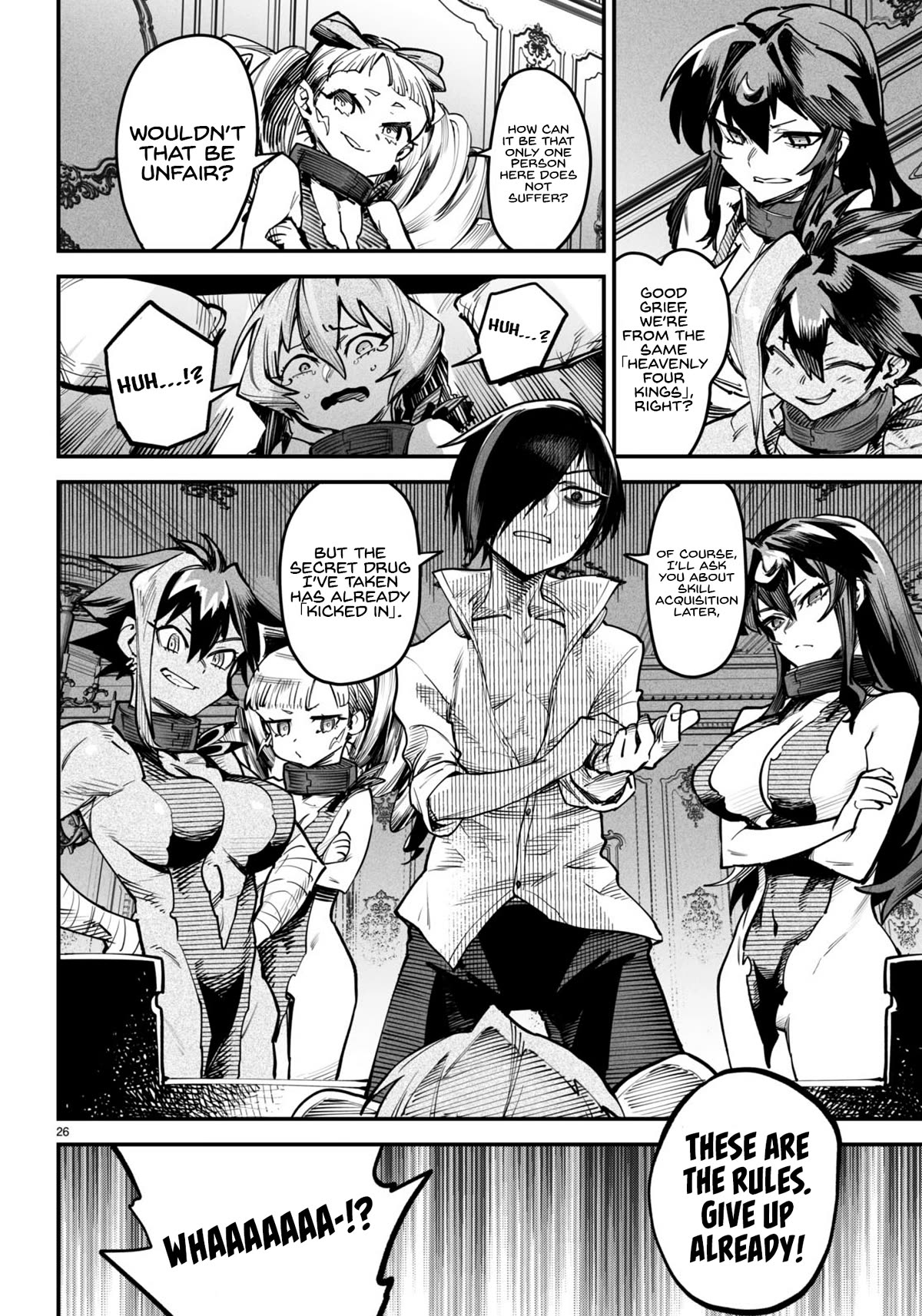Reincarnation Colosseum - Using the Weakest Skills in Order to Defeat the Strongest Women and Create a Slave Harem Chapter 13 page 27 - Chapter 13: In The State of a Woman