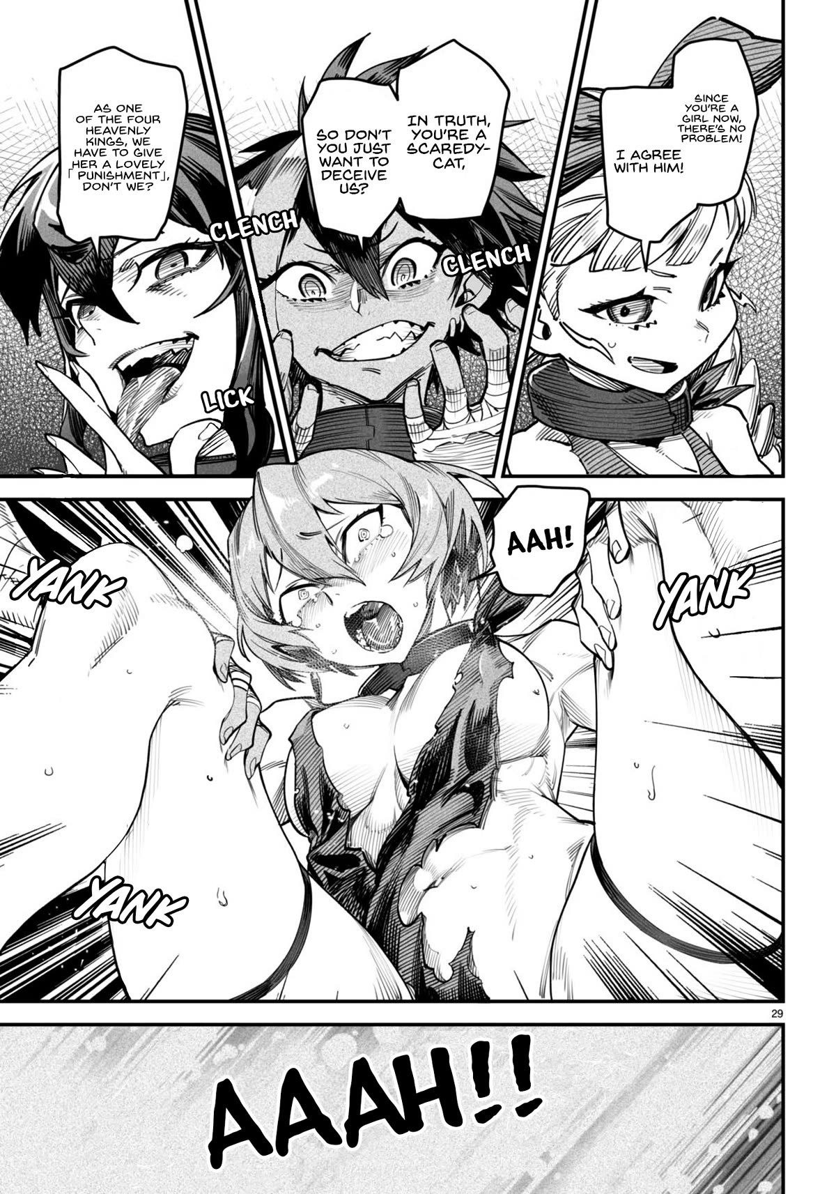 Reincarnation Colosseum - Using the Weakest Skills in Order to Defeat the Strongest Women and Create a Slave Harem Chapter 13 page 30 - Chapter 13: In The State of a Woman