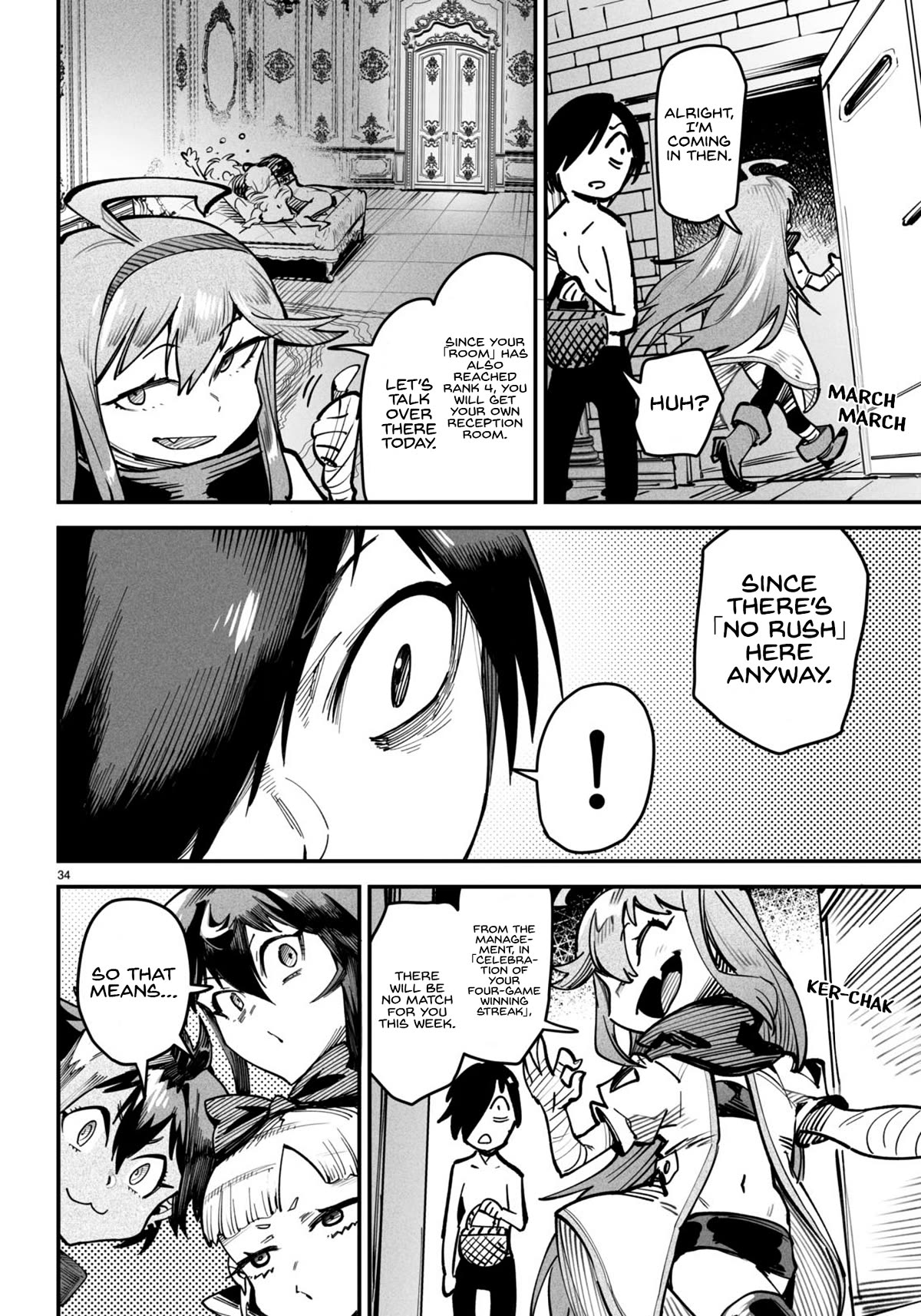 Reincarnation Colosseum - Using the Weakest Skills in Order to Defeat the Strongest Women and Create a Slave Harem Chapter 13 page 35 - Chapter 13: In The State of a Woman