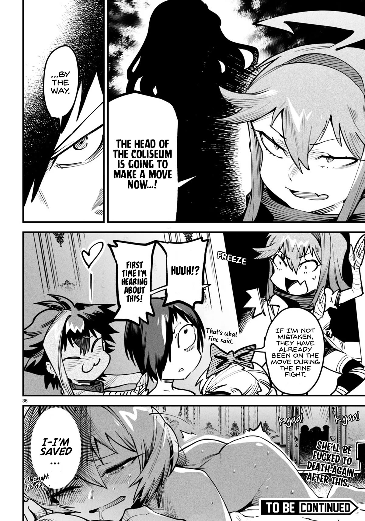 Reincarnation Colosseum - Using the Weakest Skills in Order to Defeat the Strongest Women and Create a Slave Harem Chapter 13 page 37 - Chapter 13: In The State of a Woman