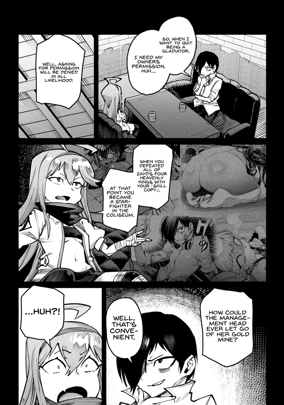 Reincarnation Colosseum - Using the Weakest Skills in Order to Defeat the Strongest Women and Create a Slave Harem Chapter 14 page 19 - Chapter 14: The Powerful Management