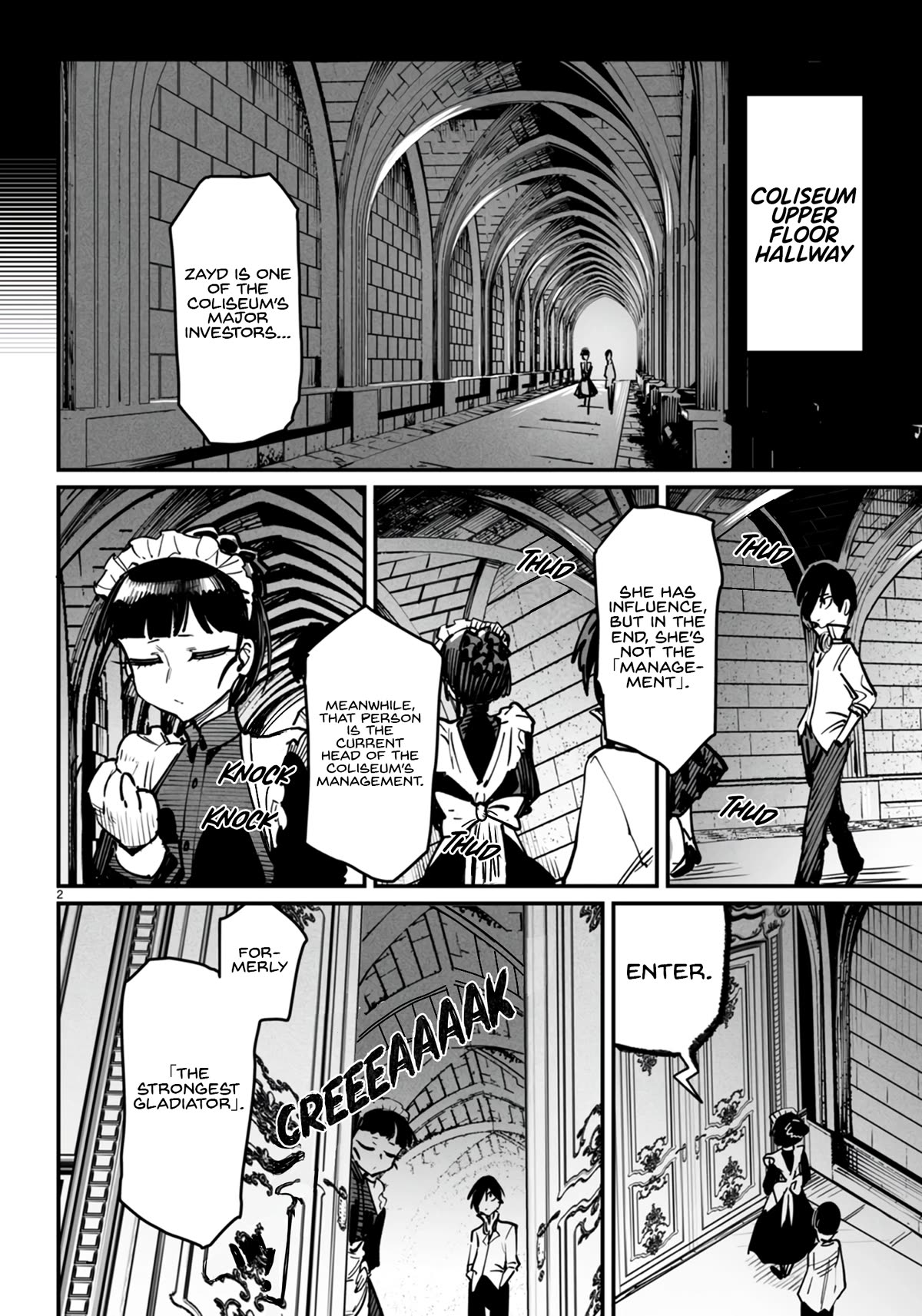 Reincarnation Colosseum - Using the Weakest Skills in Order to Defeat the Strongest Women and Create a Slave Harem Chapter 14 page 3 - Chapter 14: The Powerful Management