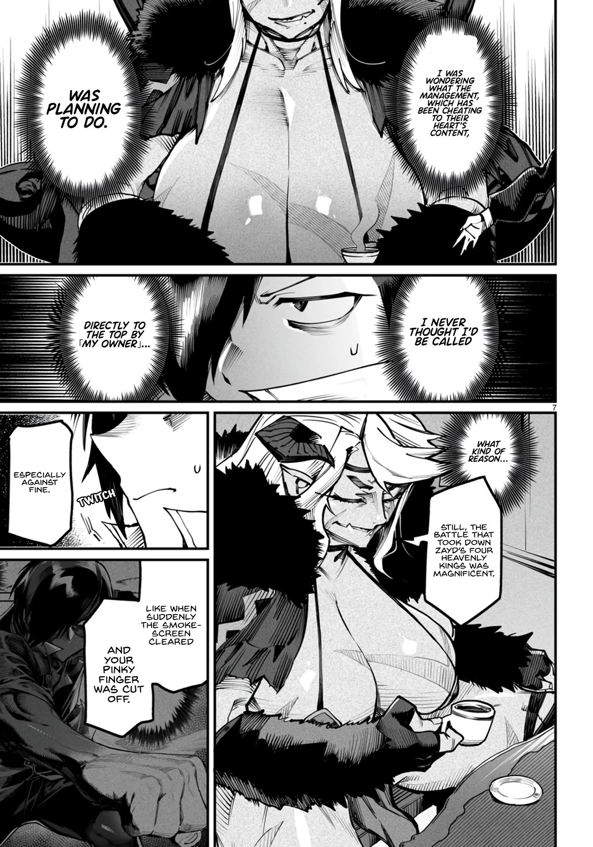 Reincarnation Colosseum - Using the Weakest Skills in Order to Defeat the Strongest Women and Create a Slave Harem Chapter 14 page 7 - Chapter 14: The Powerful Management