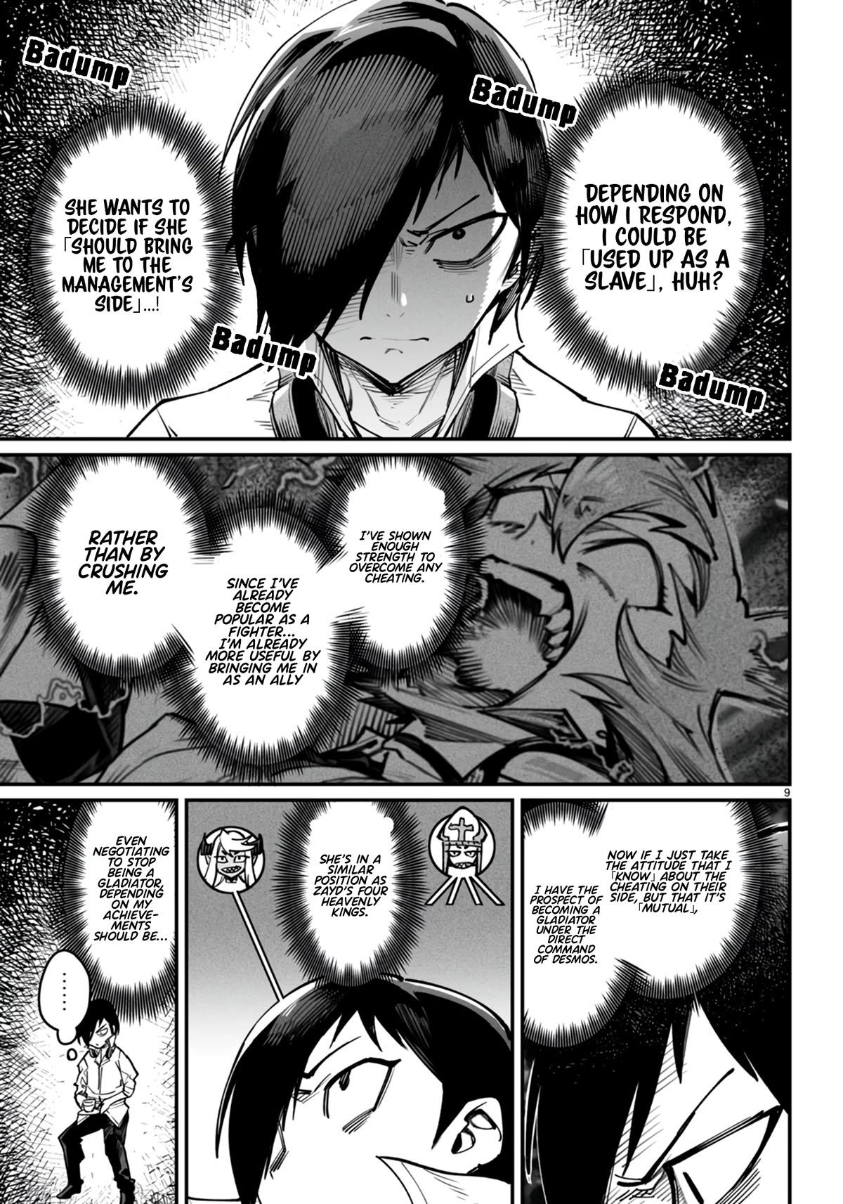 Reincarnation Colosseum - Using the Weakest Skills in Order to Defeat the Strongest Women and Create a Slave Harem Chapter 14 page 9 - Chapter 14: The Powerful Management