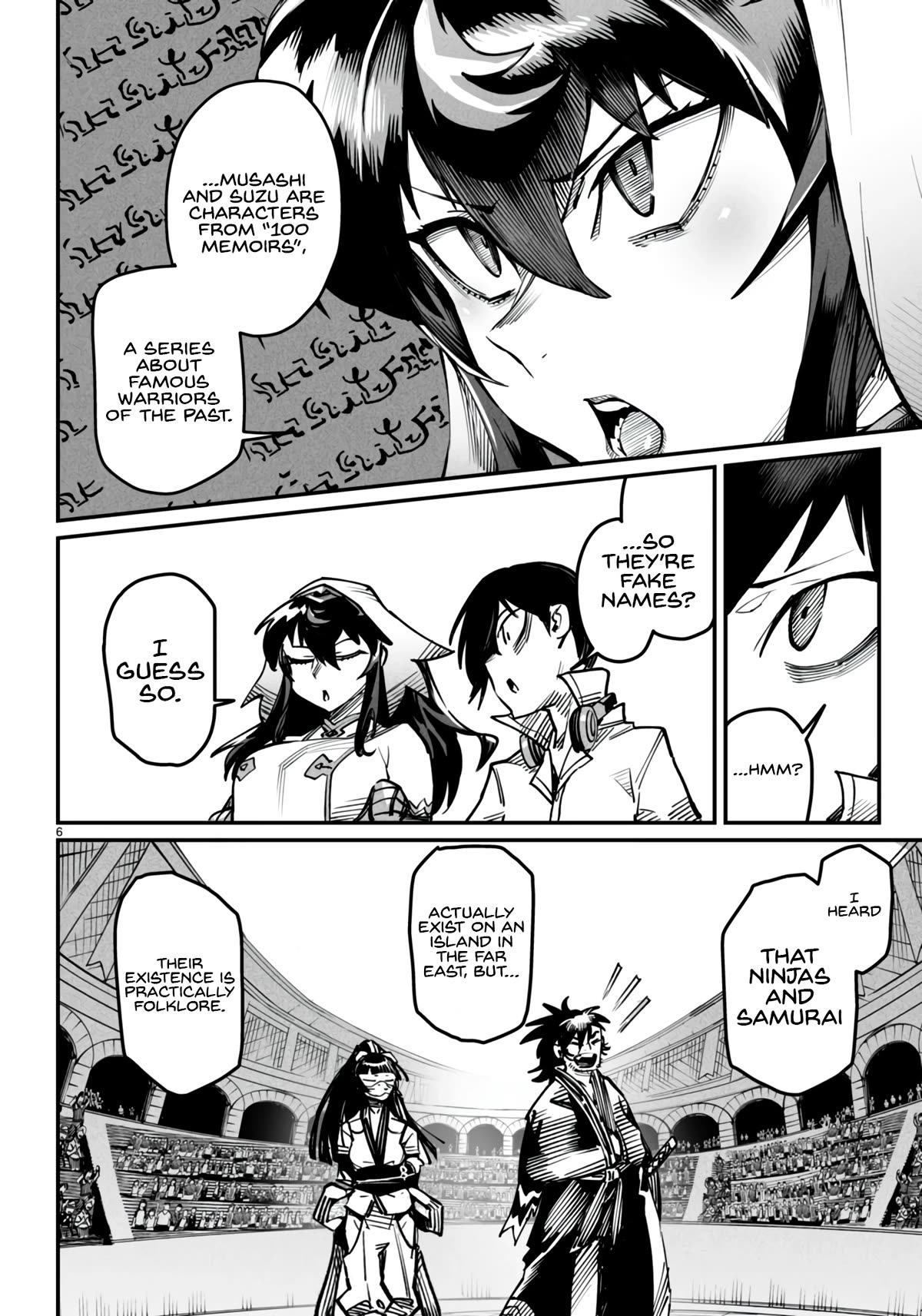 Reincarnation Colosseum - Using the Weakest Skills in Order to Defeat the Strongest Women and Create a Slave Harem Chapter 15 page 6 - Chapter 15: The Far-East Assassin