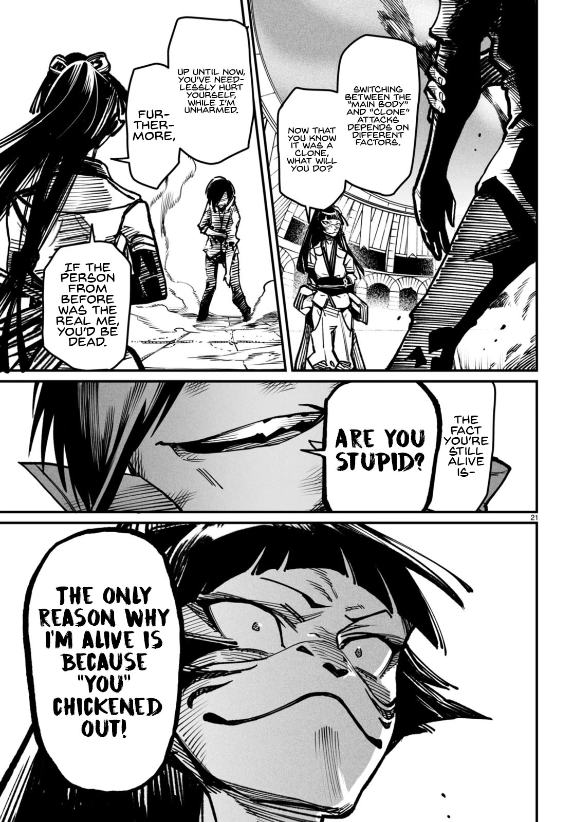 Reincarnation Colosseum - Using the Weakest Skills in Order to Defeat the Strongest Women and Create a Slave Harem Chapter 16 page 22 - Chapter 16: Another Me