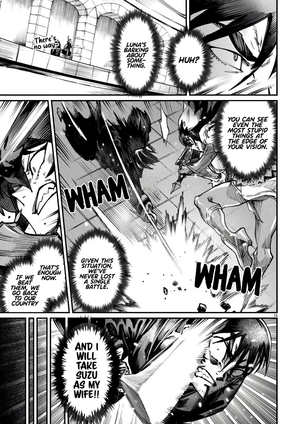 Reincarnation Colosseum - Using the Weakest Skills in Order to Defeat the Strongest Women and Create a Slave Harem Chapter 18 page 16 - Chapter 18: Carelessness