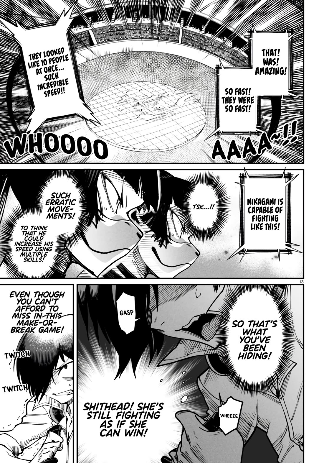 Reincarnation Colosseum - Using the Weakest Skills in Order to Defeat the Strongest Women and Create a Slave Harem Chapter 19 page 13 - Chapter 19: Risk Your Life, Use The Moment While It Lasts