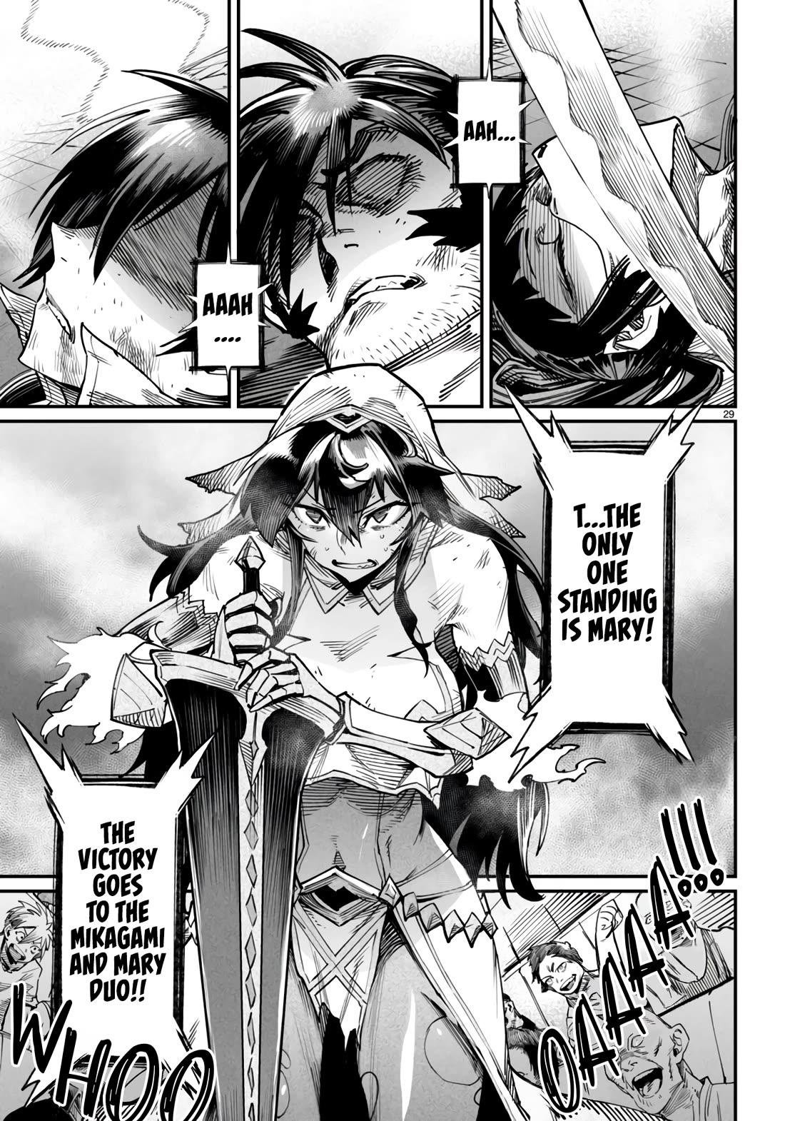 Reincarnation Colosseum - Using the Weakest Skills in Order to Defeat the Strongest Women and Create a Slave Harem Chapter 19 page 27 - Chapter 19: Risk Your Life, Use The Moment While It Lasts