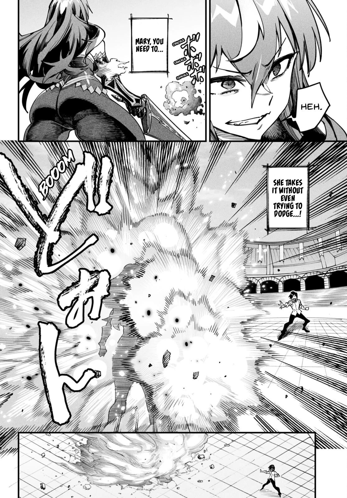 Reincarnation Colosseum - Using the Weakest Skills in Order to Defeat the Strongest Women and Create a Slave Harem Chapter 2 page 13 - Chapter 2: Getting Down On Your Knees