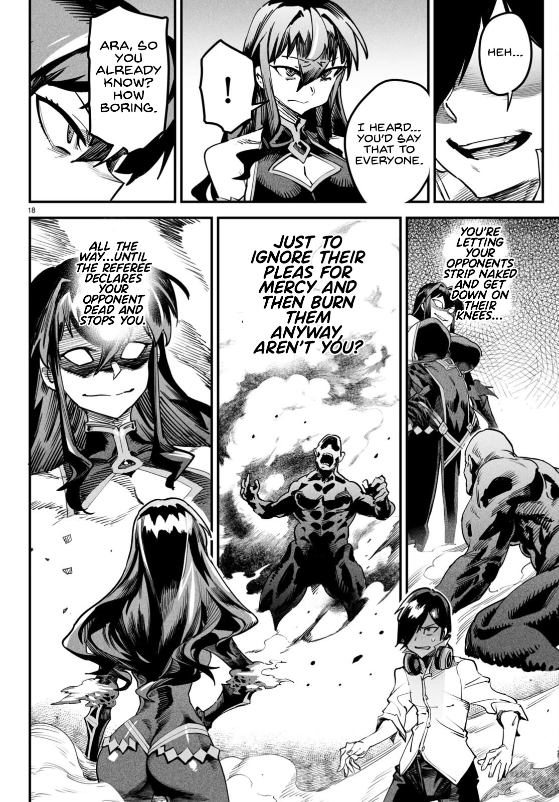 Reincarnation Colosseum - Using the Weakest Skills in Order to Defeat the Strongest Women and Create a Slave Harem Chapter 2 page 19 - Chapter 2: Getting Down On Your Knees