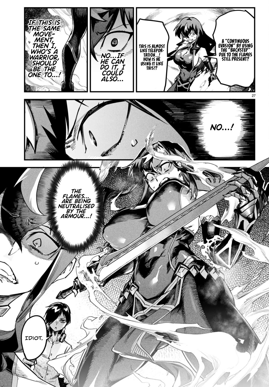 Reincarnation Colosseum - Using the Weakest Skills in Order to Defeat the Strongest Women and Create a Slave Harem Chapter 2 page 28 - Chapter 2: Getting Down On Your Knees