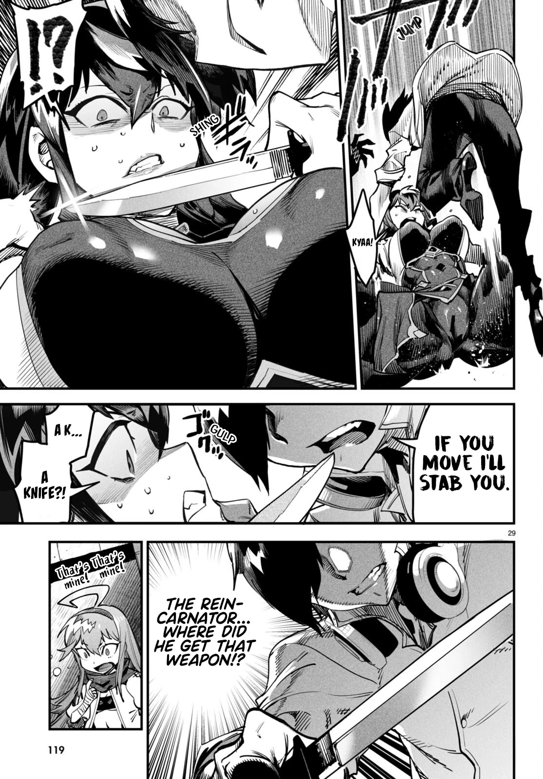 Reincarnation Colosseum - Using the Weakest Skills in Order to Defeat the Strongest Women and Create a Slave Harem Chapter 2 page 30 - Chapter 2: Getting Down On Your Knees