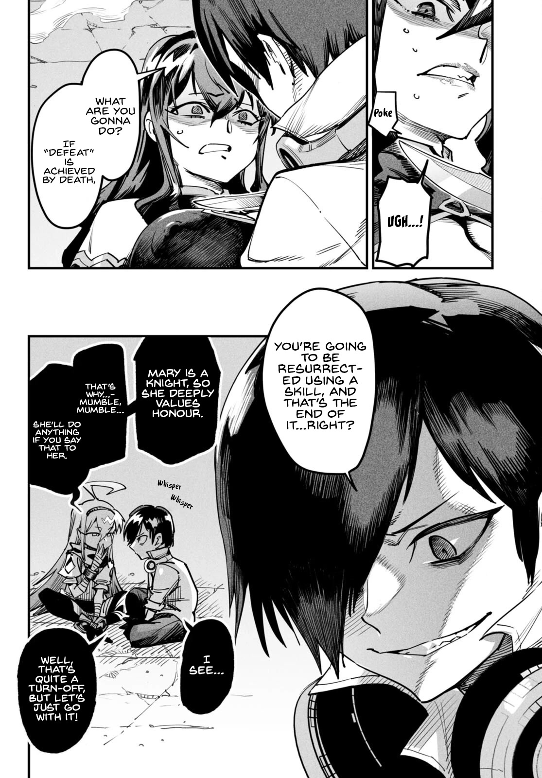 Reincarnation Colosseum - Using the Weakest Skills in Order to Defeat the Strongest Women and Create a Slave Harem Chapter 2 page 33 - Chapter 2: Getting Down On Your Knees