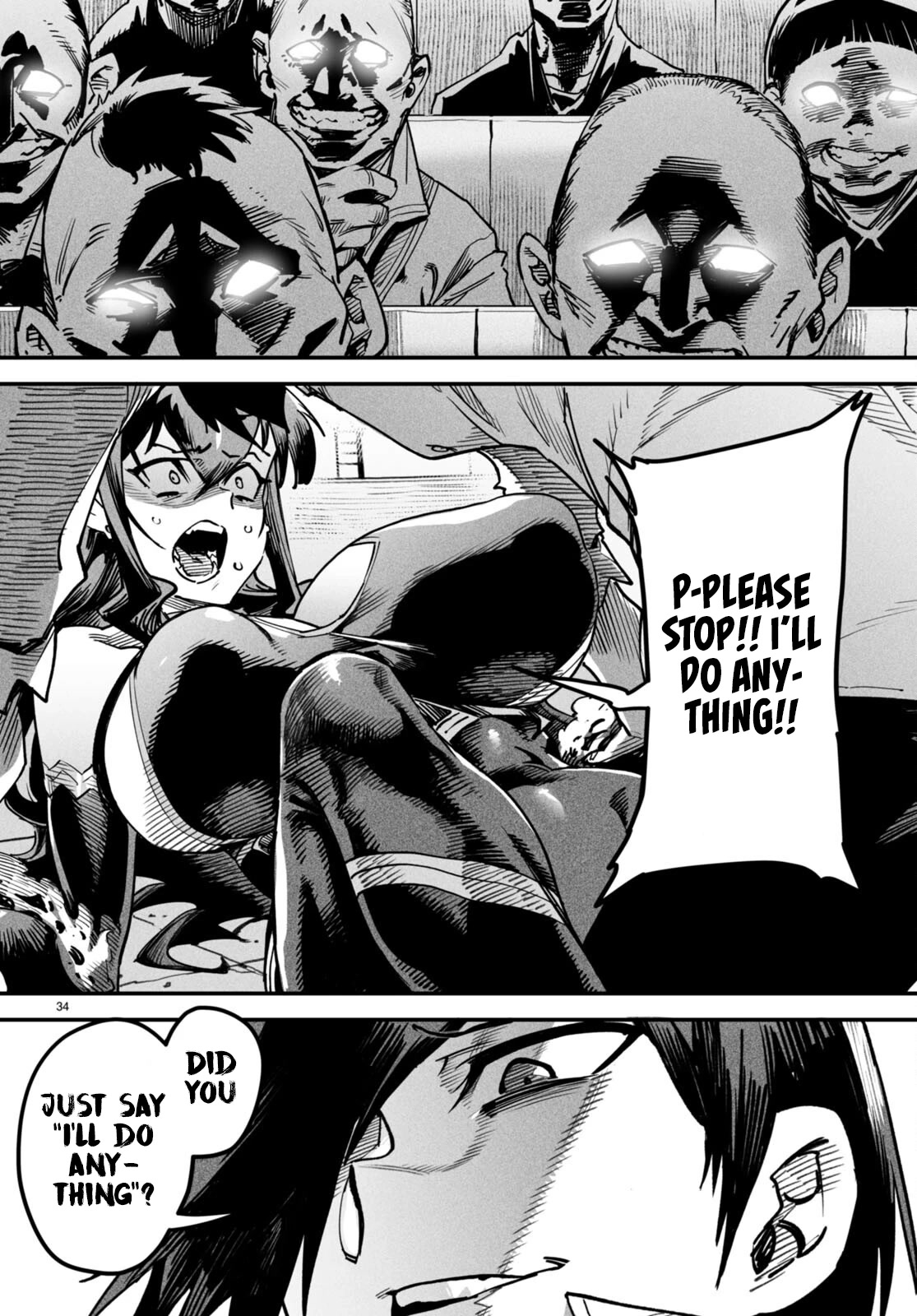 Reincarnation Colosseum - Using the Weakest Skills in Order to Defeat the Strongest Women and Create a Slave Harem Chapter 2 page 35 - Chapter 2: Getting Down On Your Knees