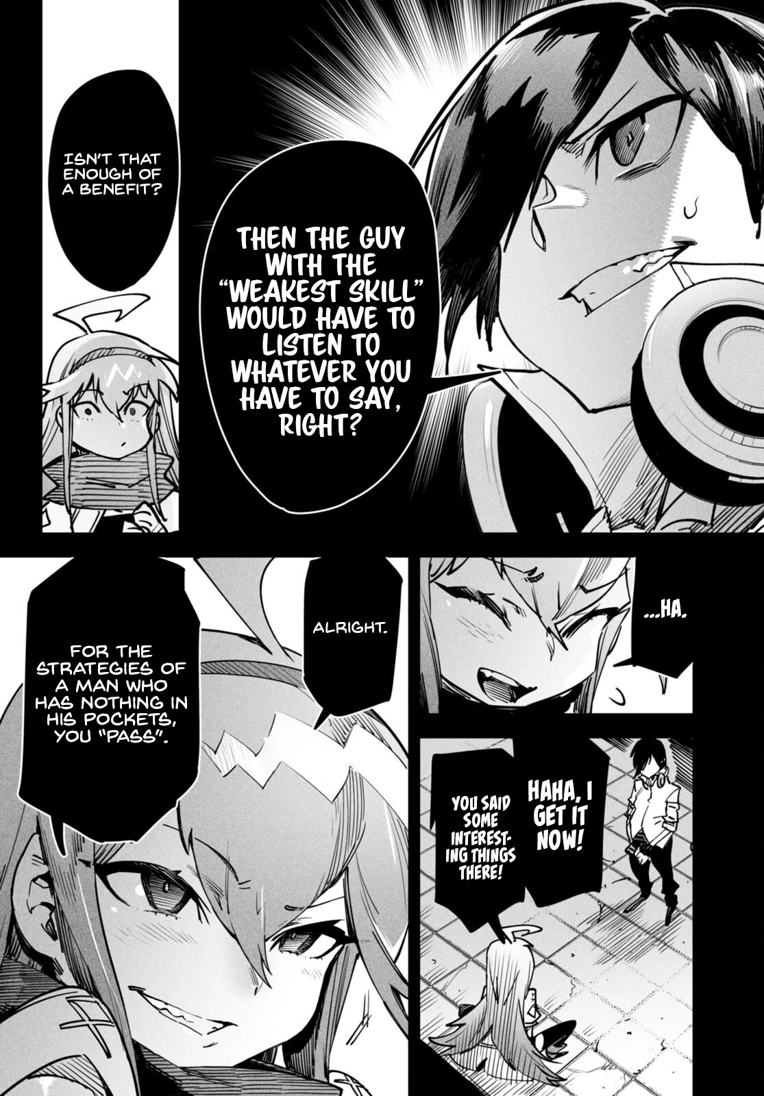 Reincarnation Colosseum - Using the Weakest Skills in Order to Defeat the Strongest Women and Create a Slave Harem Chapter 2 page 5 - Chapter 2: Getting Down On Your Knees