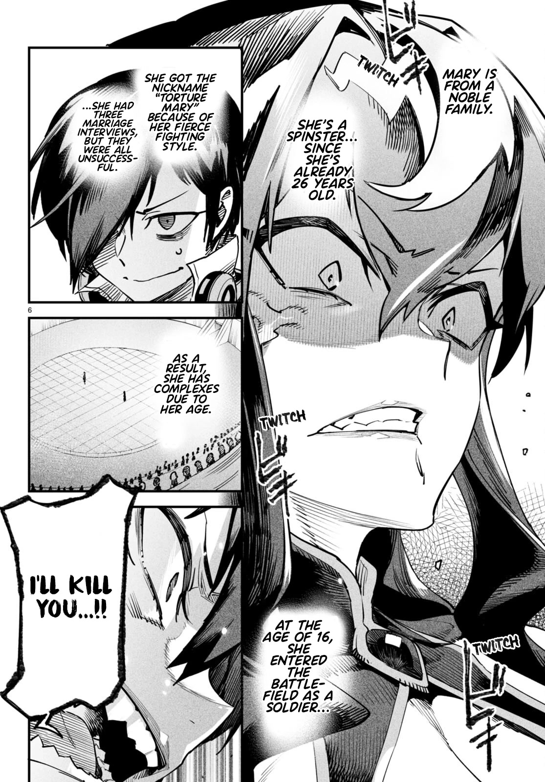 Reincarnation Colosseum - Using the Weakest Skills in Order to Defeat the Strongest Women and Create a Slave Harem Chapter 2 page 7 - Chapter 2: Getting Down On Your Knees
