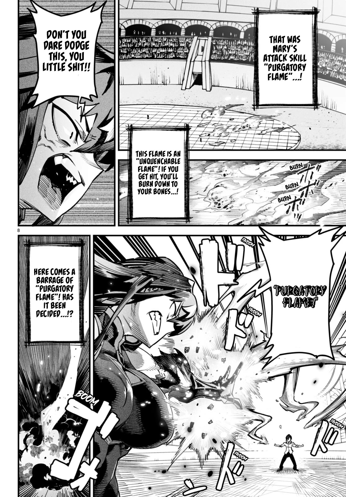 Reincarnation Colosseum - Using the Weakest Skills in Order to Defeat the Strongest Women and Create a Slave Harem Chapter 2 page 9 - Chapter 2: Getting Down On Your Knees