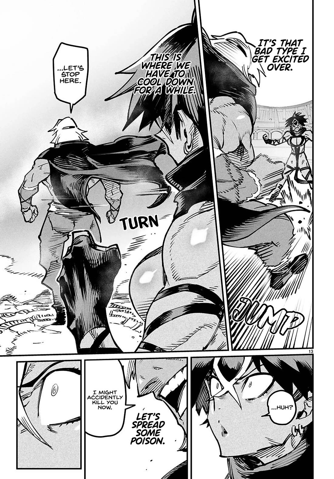 Reincarnation Colosseum - Using the Weakest Skills in Order to Defeat the Strongest Women and Create a Slave Harem Chapter 22 page 13 - Chapter 22: The Fight Of The Truly Powerful