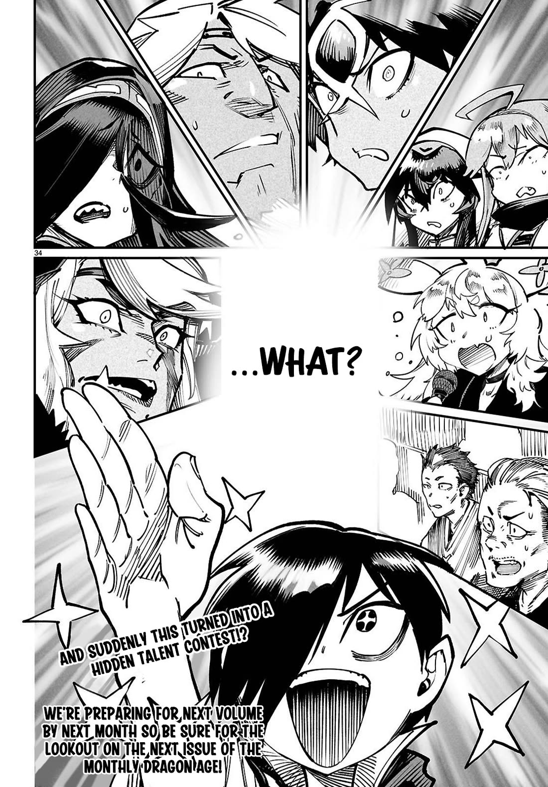 Reincarnation Colosseum - Using the Weakest Skills in Order to Defeat the Strongest Women and Create a Slave Harem Chapter 22 page 34 - Chapter 22: The Fight Of The Truly Powerful
