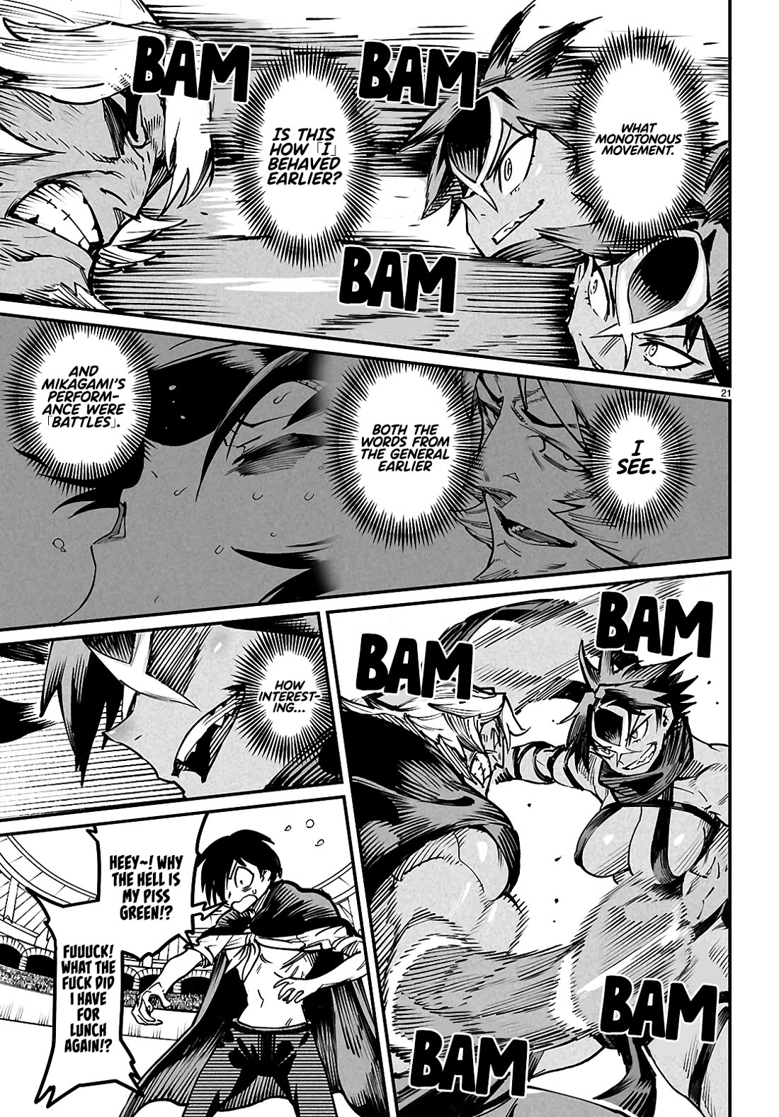 Reincarnation Colosseum - Using the Weakest Skills in Order to Defeat the Strongest Women and Create a Slave Harem Chapter 24 page 21 - Chapter 24: Aorist