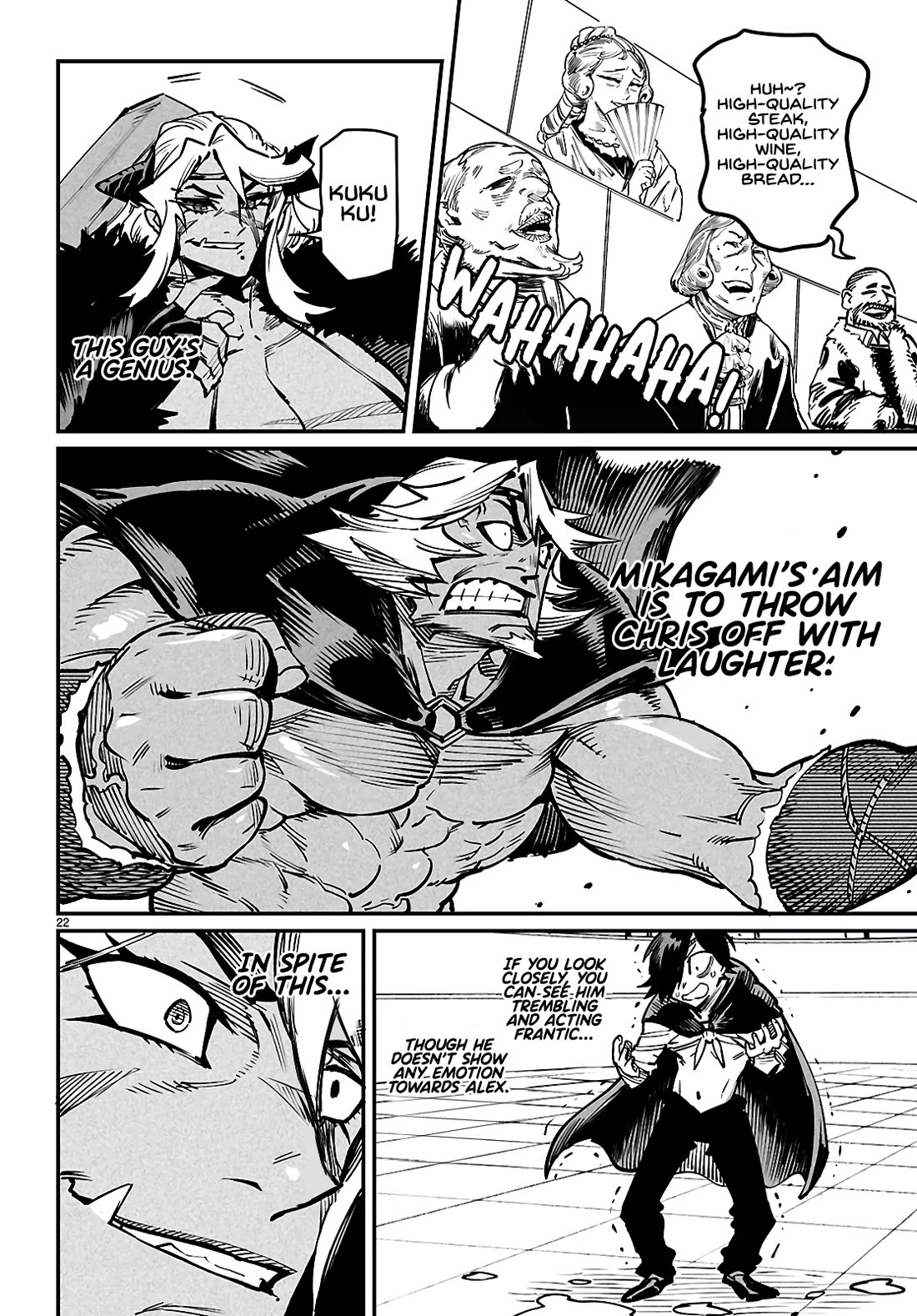 Reincarnation Colosseum - Using the Weakest Skills in Order to Defeat the Strongest Women and Create a Slave Harem Chapter 24 page 22 - Chapter 24: Aorist
