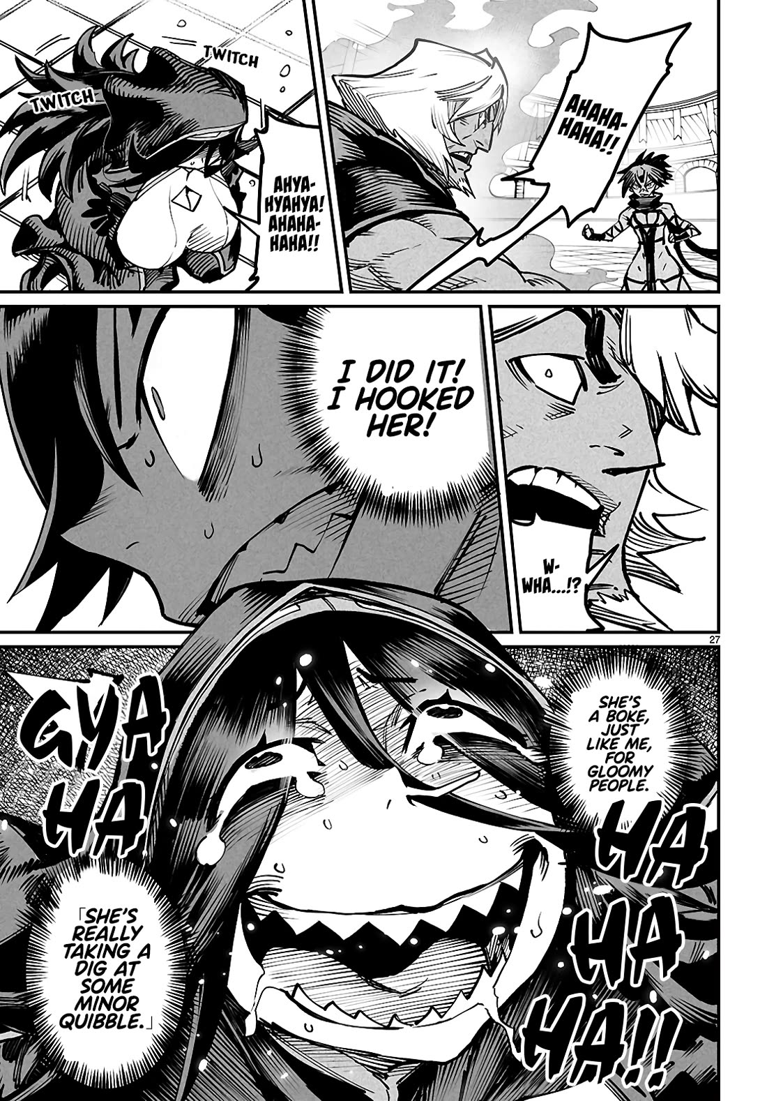 Reincarnation Colosseum - Using the Weakest Skills in Order to Defeat the Strongest Women and Create a Slave Harem Chapter 24 page 27 - Chapter 24: Aorist