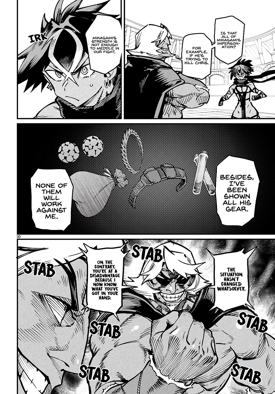 Reincarnation Colosseum - Using the Weakest Skills in Order to Defeat the Strongest Women and Create a Slave Harem Chapter 24 page 30 - Chapter 24: Aorist