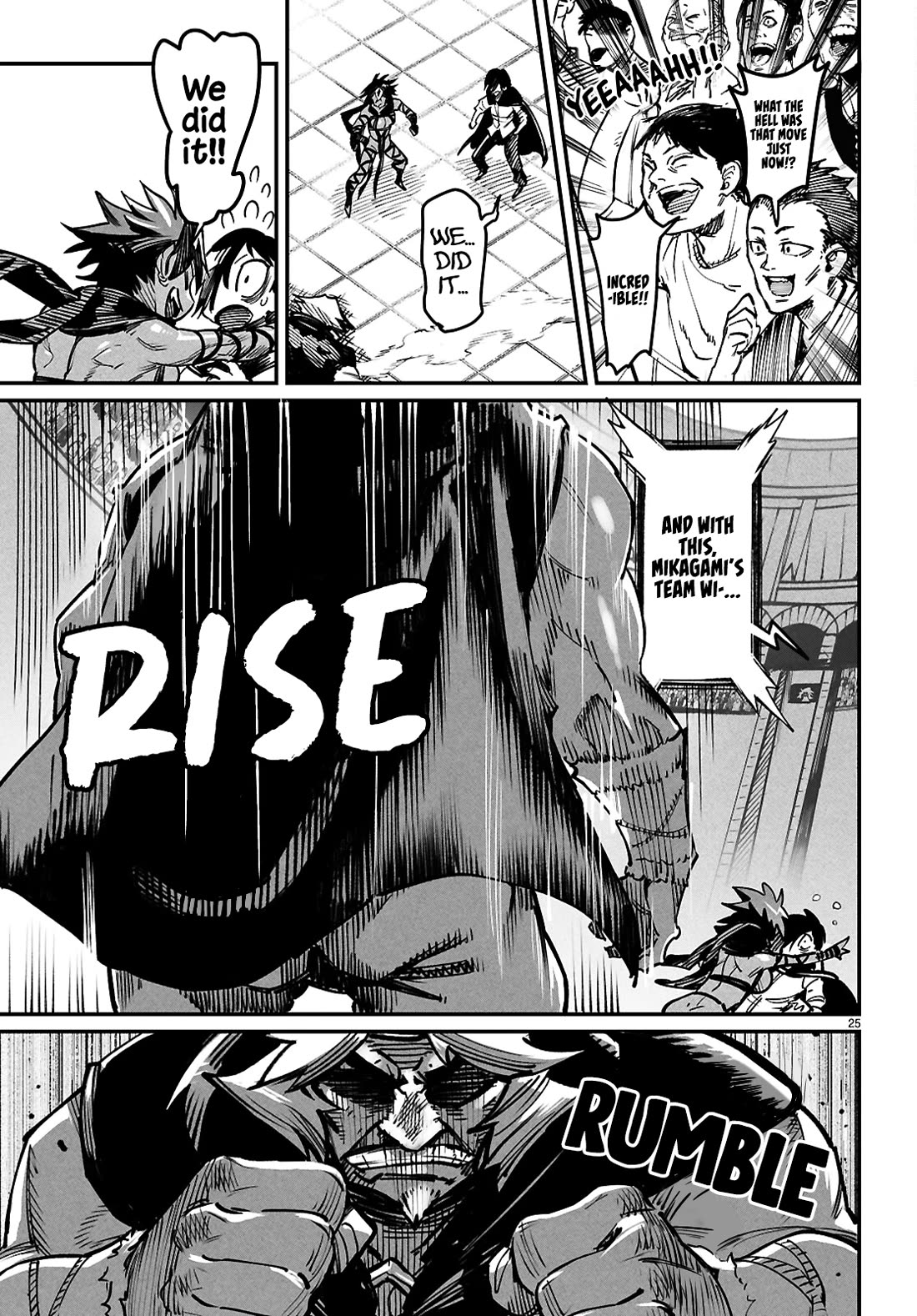 Reincarnation Colosseum - Using the Weakest Skills in Order to Defeat the Strongest Women and Create a Slave Harem Chapter 25 page 24 - Chapter 25: The Strongest Combination