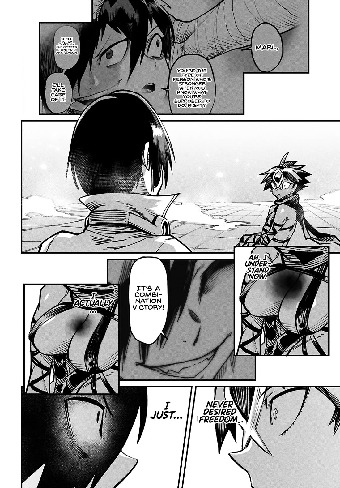 Reincarnation Colosseum - Using the Weakest Skills in Order to Defeat the Strongest Women and Create a Slave Harem Chapter 25 page 32 - Chapter 25: The Strongest Combination