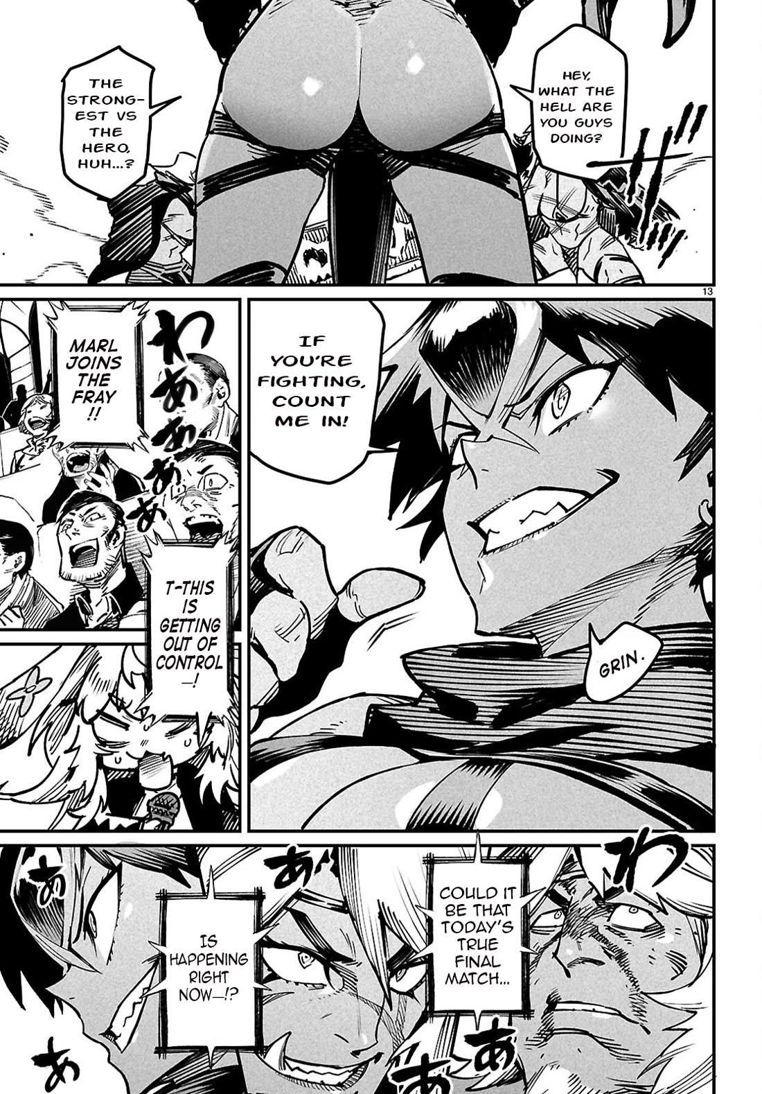 Reincarnation Colosseum - Using the Weakest Skills in Order to Defeat the Strongest Women and Create a Slave Harem Chapter 26 page 14 - Chapter 26: THE STRONGEST VS THE HERO!?