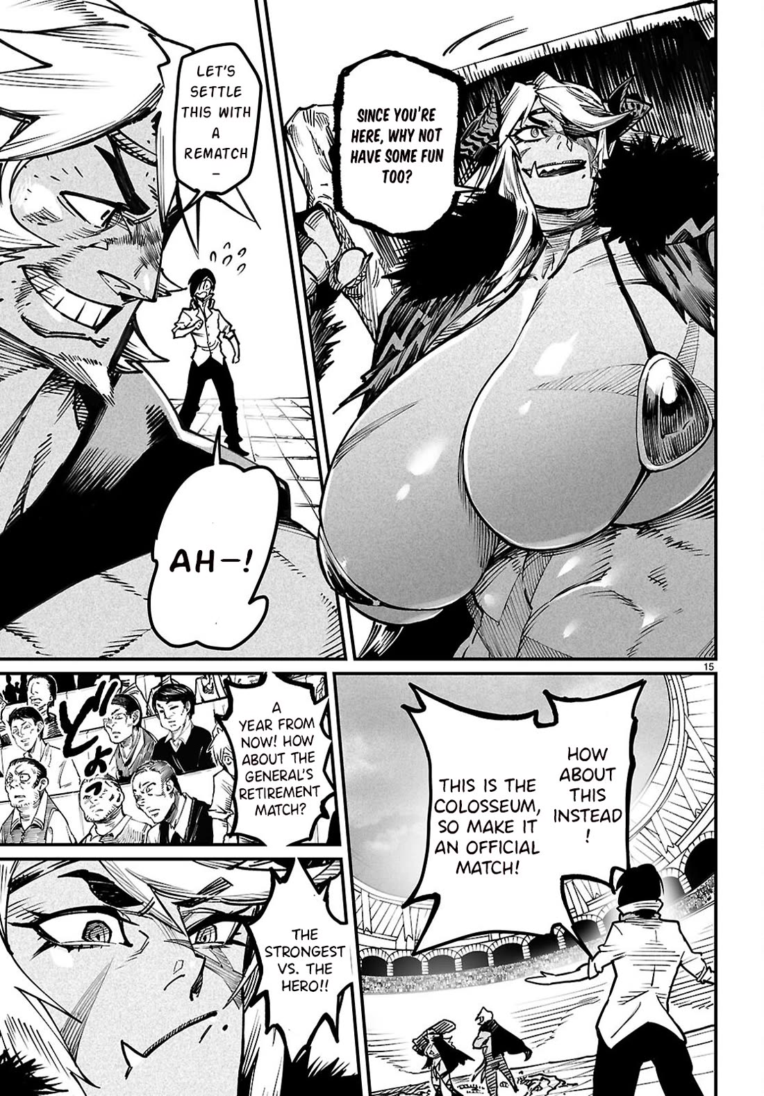Reincarnation Colosseum - Using the Weakest Skills in Order to Defeat the Strongest Women and Create a Slave Harem Chapter 26 page 16 - Chapter 26: THE STRONGEST VS THE HERO!?