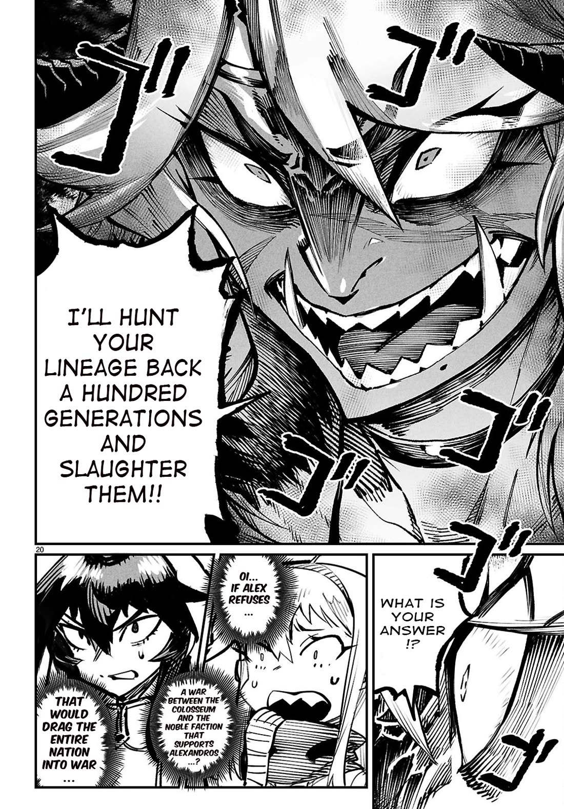 Reincarnation Colosseum - Using the Weakest Skills in Order to Defeat the Strongest Women and Create a Slave Harem Chapter 26 page 21 - Chapter 26: THE STRONGEST VS THE HERO!?