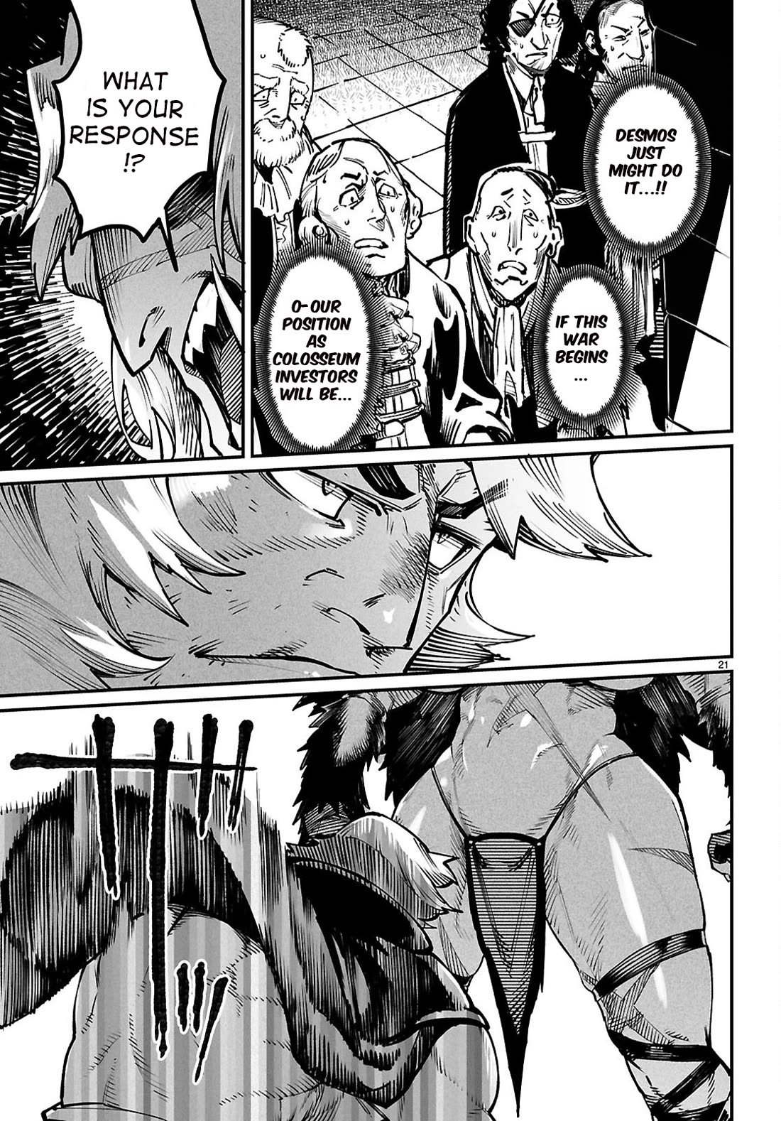Reincarnation Colosseum - Using the Weakest Skills in Order to Defeat the Strongest Women and Create a Slave Harem Chapter 26 page 22 - Chapter 26: THE STRONGEST VS THE HERO!?