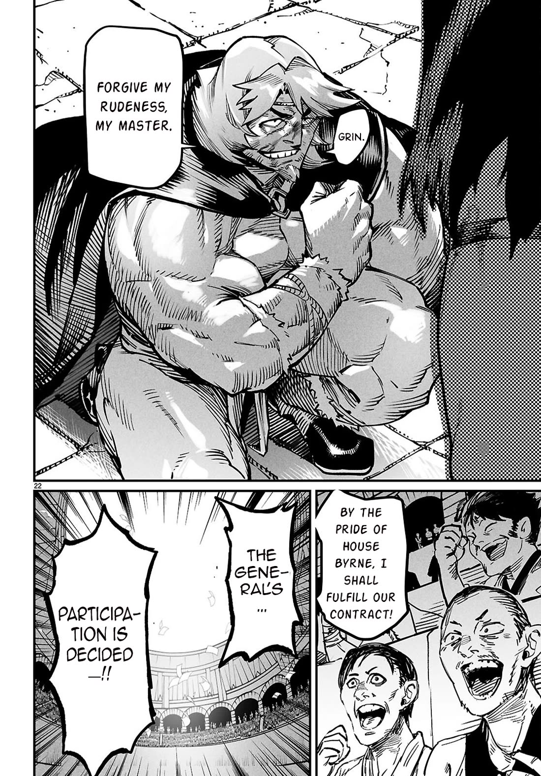 Reincarnation Colosseum - Using the Weakest Skills in Order to Defeat the Strongest Women and Create a Slave Harem Chapter 26 page 23 - Chapter 26: THE STRONGEST VS THE HERO!?
