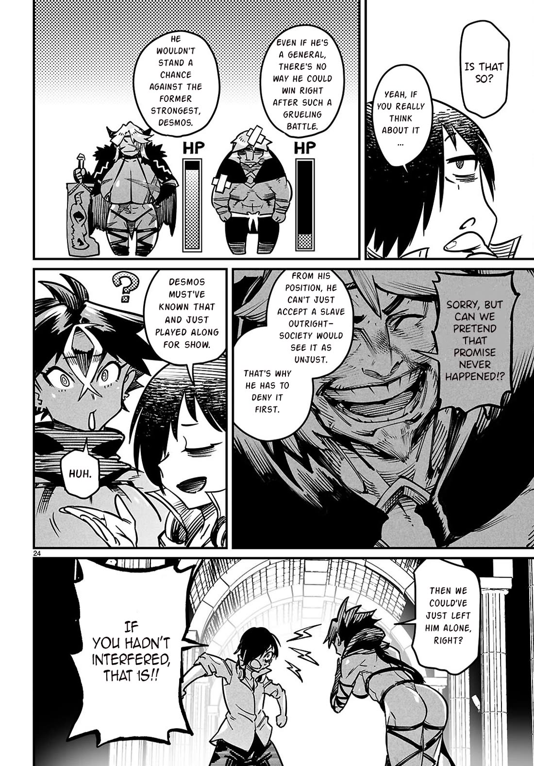 Reincarnation Colosseum - Using the Weakest Skills in Order to Defeat the Strongest Women and Create a Slave Harem Chapter 26 page 25 - Chapter 26: THE STRONGEST VS THE HERO!?