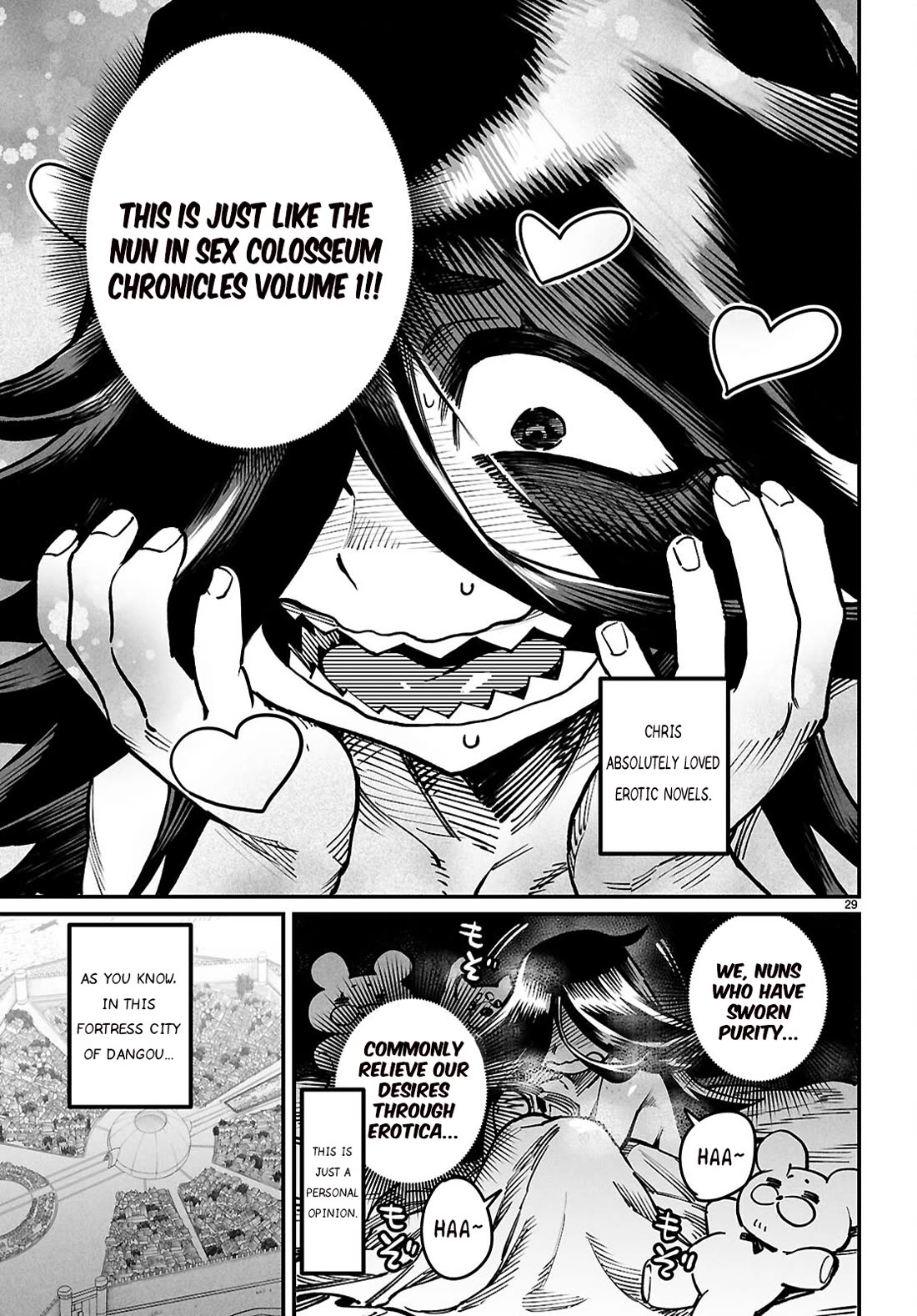 Reincarnation Colosseum - Using the Weakest Skills in Order to Defeat the Strongest Women and Create a Slave Harem Chapter 26 page 30 - Chapter 26: THE STRONGEST VS THE HERO!?
