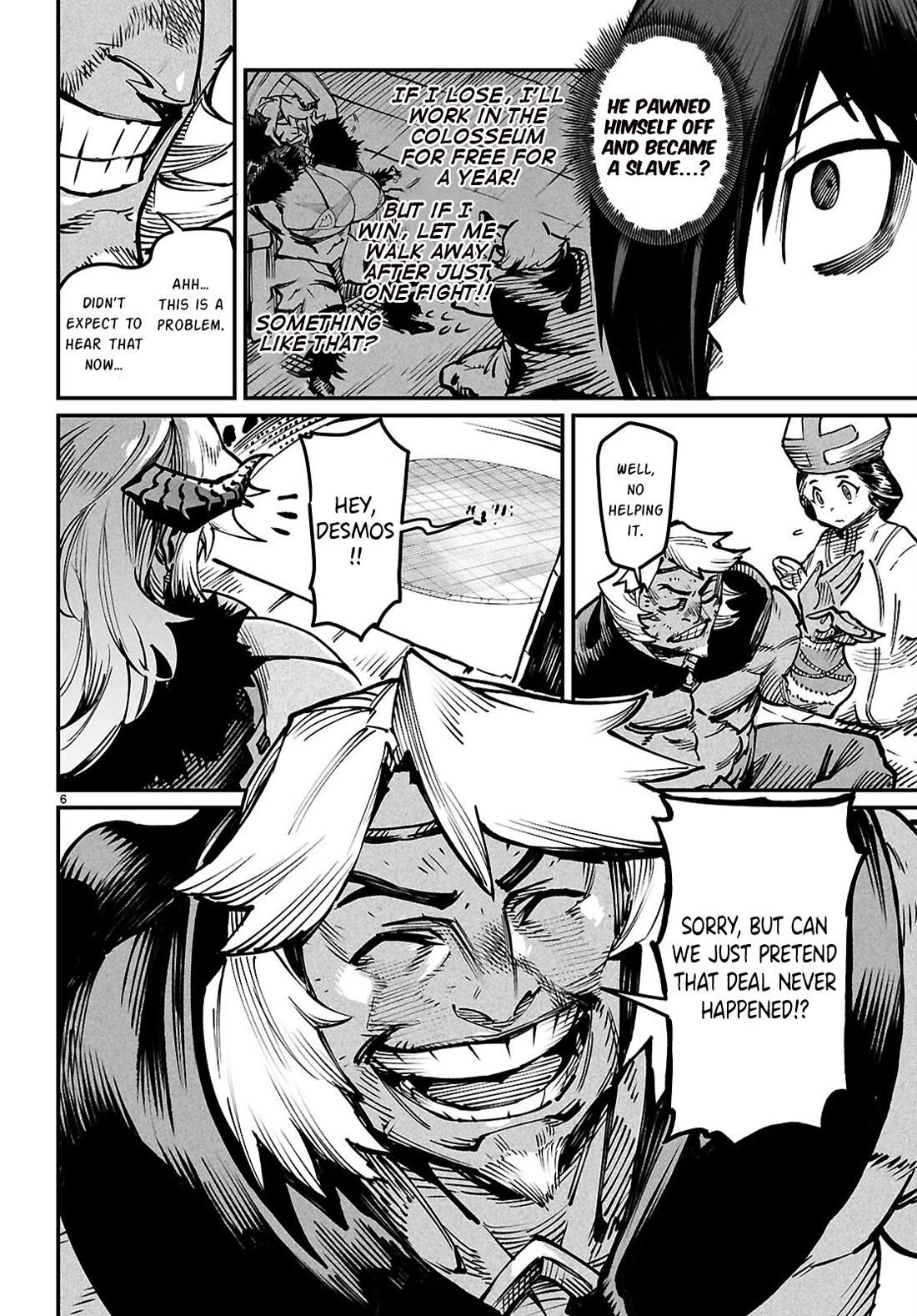 Reincarnation Colosseum - Using the Weakest Skills in Order to Defeat the Strongest Women and Create a Slave Harem Chapter 26 page 7 - Chapter 26: THE STRONGEST VS THE HERO!?